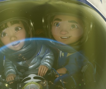 Une scène du film Over the Moon