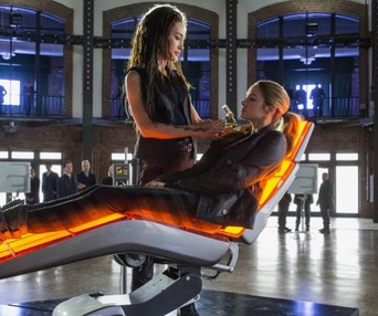 Une scène du film Divergent