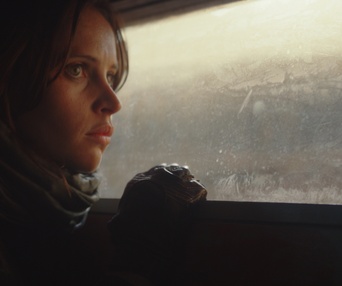 Une scène du film Rogue One: A Star Wars Story
