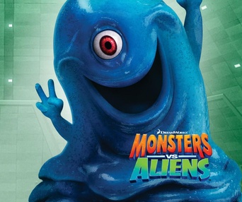 Affiche du film Monsters vs. Aliens