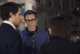 Une scène du film Le Redoutable