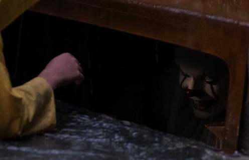 Une scène du film It