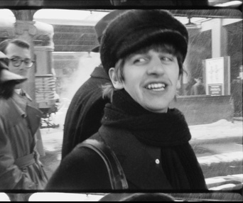 Une scène du film Beatles '64