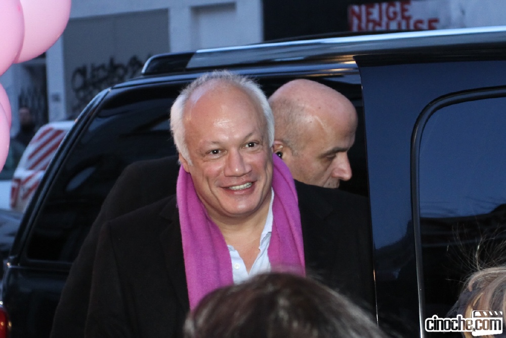 Sur le tapis rouge de Oscar et la dame rose