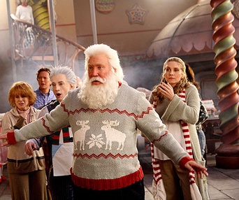 Scène du film Sur les traces du Père Noël : La clause force majeure