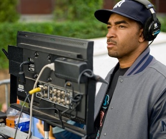 Sur le plateau du film Lottery Ticket