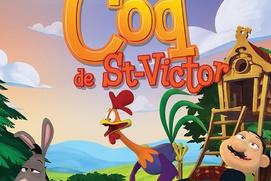 Affiche du film Le coq de St-Victor Affiche du film Le coq de St-Victor