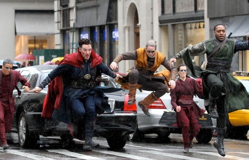 Une scène du film Doctor Strange