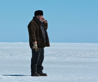 Une scène du film Le vendeur