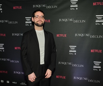 Tapis rouge de la première du film Jusqu'au déclin