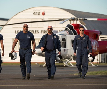 Une scène du film San Andreas