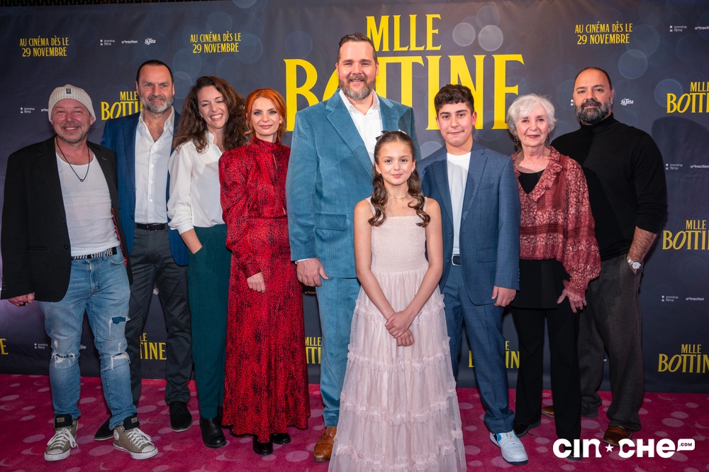 Tapis rouge du film Mlle Bottine