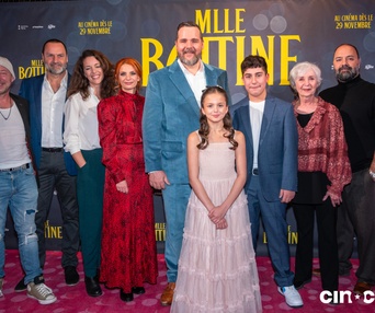 Tapis rouge du film Mlle Bottine