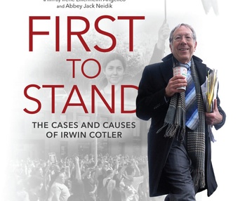 Affiche du film First to Stand: The Cases and causes of Irwin Cotler