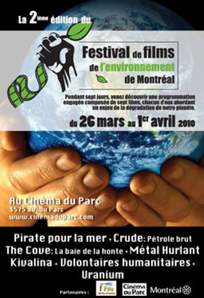 Affiche du Festival de Films de l'Environnement de Montréal