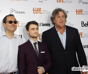 Sur le tapis rouge du film Kill Your Darlings
