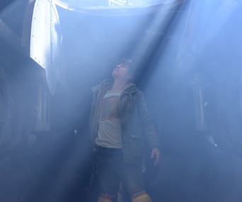 Une scène du film Turbo Kid
