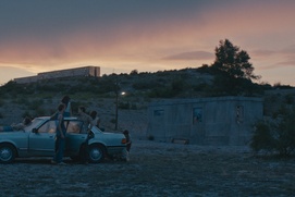 Une scène du film Pompéi