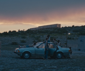 Une scène du film Pompéi