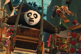 Une scène du film Kung Fu Panda: The Kaboom of Doom Une scène du film Kung Fu Panda: The Kaboom of Doom