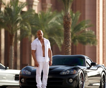 Une scène du film Furious 7