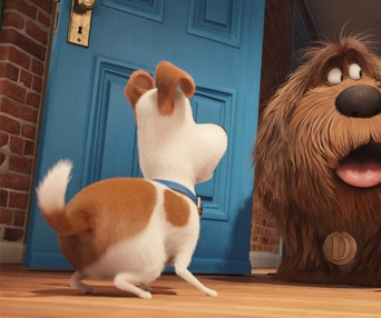 Une scène du film The Secret Life of Pets