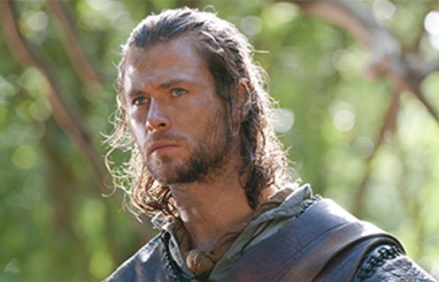 Chris Hemsworth dans Snow White and the Huntsman