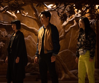 Une scène du film Shang-Chi and the Legend of the Ten Rings
