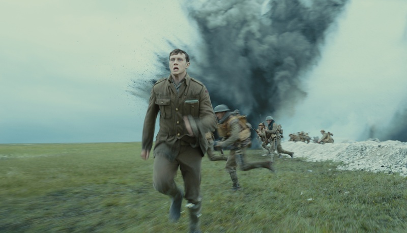 Une scène du film 1917