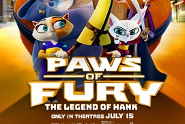 Affiche du film Paws of Fury:The Legend of Hank Affiche du film Paws of Fury:The Legend of Hank