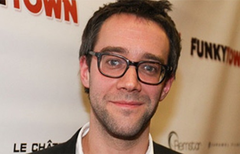 François Létourneau sur le tapis rouge du film Funkytown