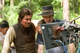 Sur le plateau du film Jonah Hex