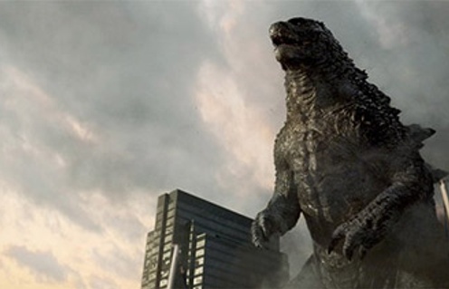 Une scène du film Godzilla