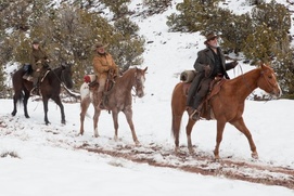 Une scène du film True Grit Une scène du film True Grit