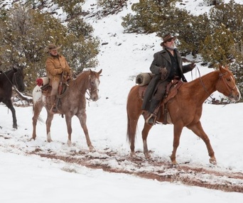 Une scène du film True Grit