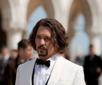 Une scène du film The Tourist