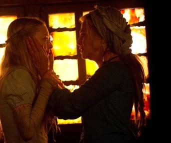 Une scène du film Red Riding Hood