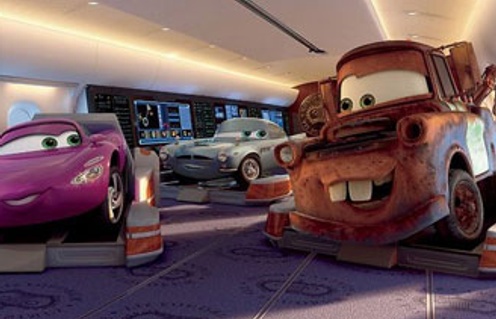 Une scène du film Cars 2