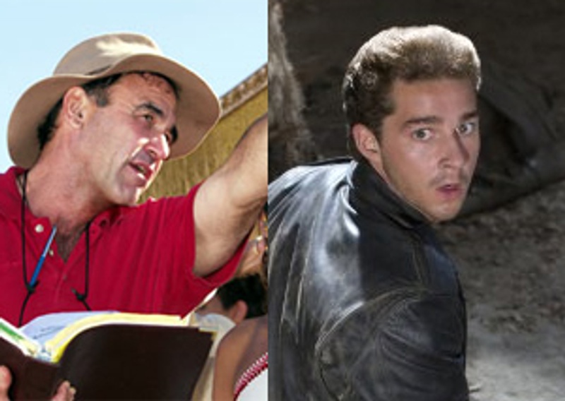 Oliver Stone et Shia LaBeouf