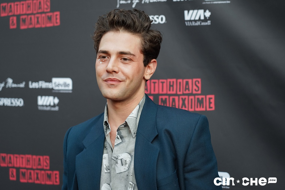 Sur le tapis rouge du film Matthias et Maxime