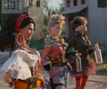 Une scène du film Welcome to Marwen