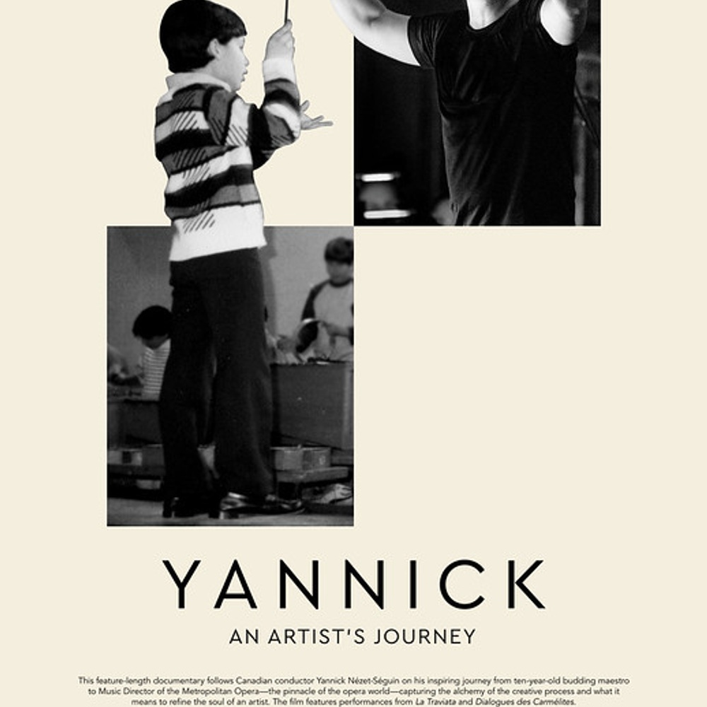 Affiche du film Yannick: An Artist's Journey