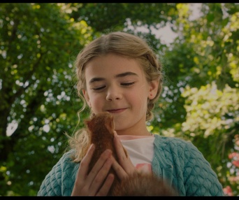 Une scène du film Flora & Ulysses