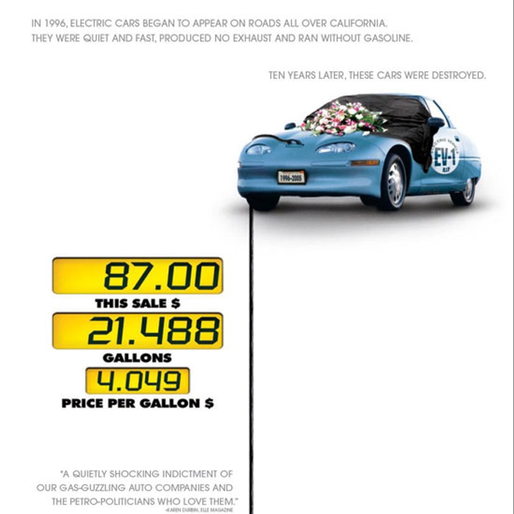 Affiche du film Who Killed the Electric Car?