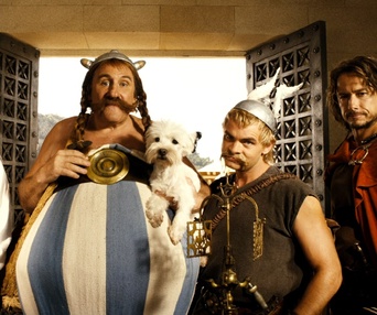 Scène du film Astérix aux jeux olympiques