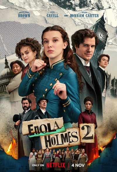 Affiche du film Enola Holmes 2