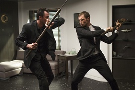 Une scène du film The Transporter Legacy