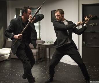 Une scène du film The Transporter Legacy