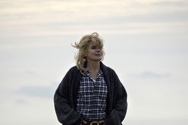 Une scène du film Les beaux jours