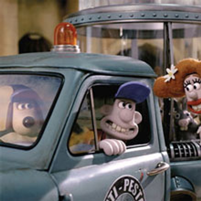 Une scène de Wallace and Gromit